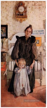 karin und kersti 1898 Carl Larsson Ölgemälde